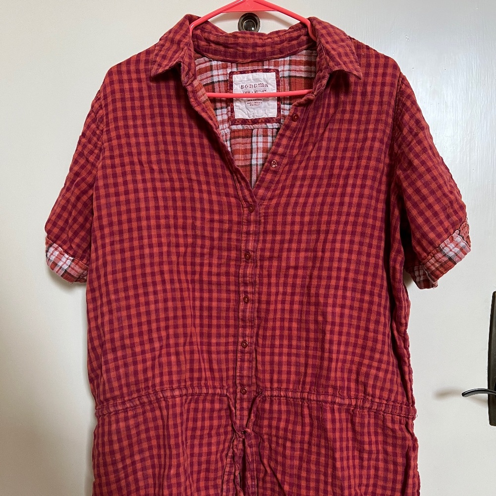 Sonoma XL Plaid Shirt